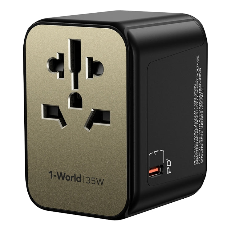 อะแดปเตอร์ชาร์จเร็ว MOMAX 1-World UA9 PD 35W UA9