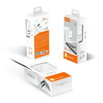 ที่ชาร์จเดินทางพับได้ LDNIO A4403C 30W PD + Auto-id พร้อมสาย Micro USB 1 ม., ปลั๊ก EU, พร้อมสาย Micro USB
