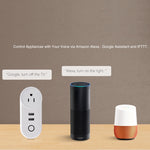 ปลั๊กไฟอัจฉริยะ WiFi SA-002 พร้อมพอร์ต USB 2 ช่อง + ปลั๊ก EU 1 ช่อง ใช้งานร่วมกับ Alexa และ Google Home, AC 110V-230V, ปลั๊ก EU, ปลั๊ก UK, ปลั๊ก US