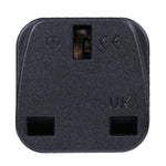 อะแดปเตอร์ปลั๊กไฟแบบพกพา 3 ขา UK เป็น US และเม็กซิโก, UK เป็น US