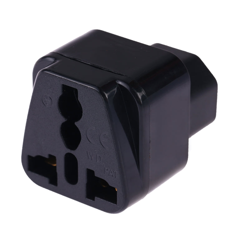 อะแดปเตอร์ปลั๊กพกพาสากลจากซ็อกเก็ตเป็นปลั๊ก C14 สำหรับ UPS PDU APC คอมพิวเตอร์และเซิร์ฟเวอร์