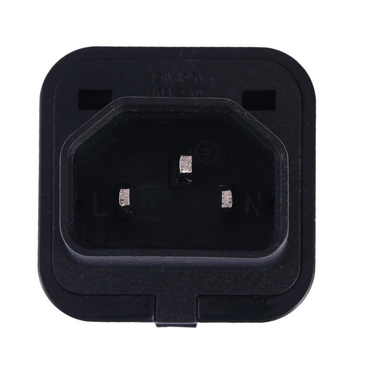 อะแดปเตอร์ปลั๊กพกพาสากลจากซ็อกเก็ตเป็นปลั๊ก C14 สำหรับ UPS PDU APC คอมพิวเตอร์และเซิร์ฟเวอร์