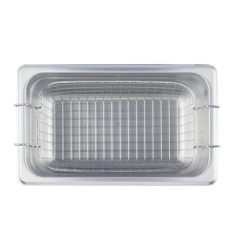 เครื่องล้างอัลตราโซนิก BAKU BK-2000 120W 3.36L พร้อมจอ LCD และตะกร้า AC 220V ปลั๊ก EU BK-2000 120W 3.36L 220V