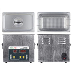 เครื่องล้างอัลตราโซนิก BAKU BK-2000 120W 3.36L พร้อมจอ LCD และตะกร้า AC 220V ปลั๊ก EU BK-2000 120W 3.36L 220V