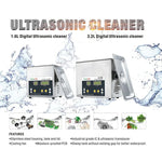 เครื่องล้างอัลตราโซนิก BAKU BK-2000 120W 3.36L พร้อมจอ LCD และตะกร้า AC 220V ปลั๊ก EU BK-2000 120W 3.36L 220V