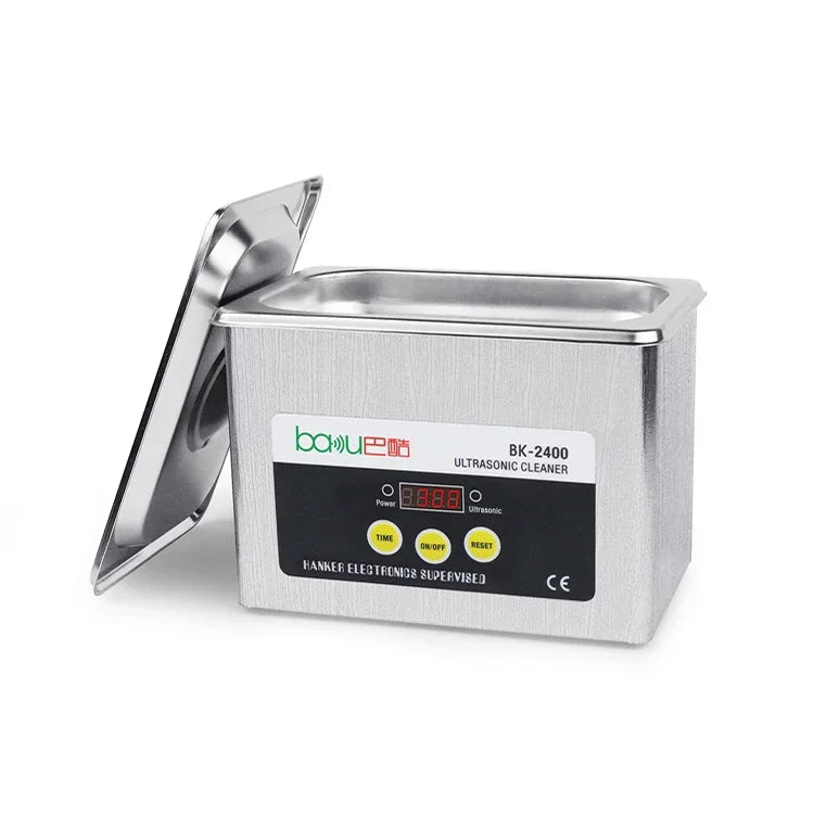 เครื่องล้างอัลตราโซนิก BAKU BK-2400 35W 0.8L พร้อมจอ LCD AC 220V BK-2400 35W 0.8L 220V