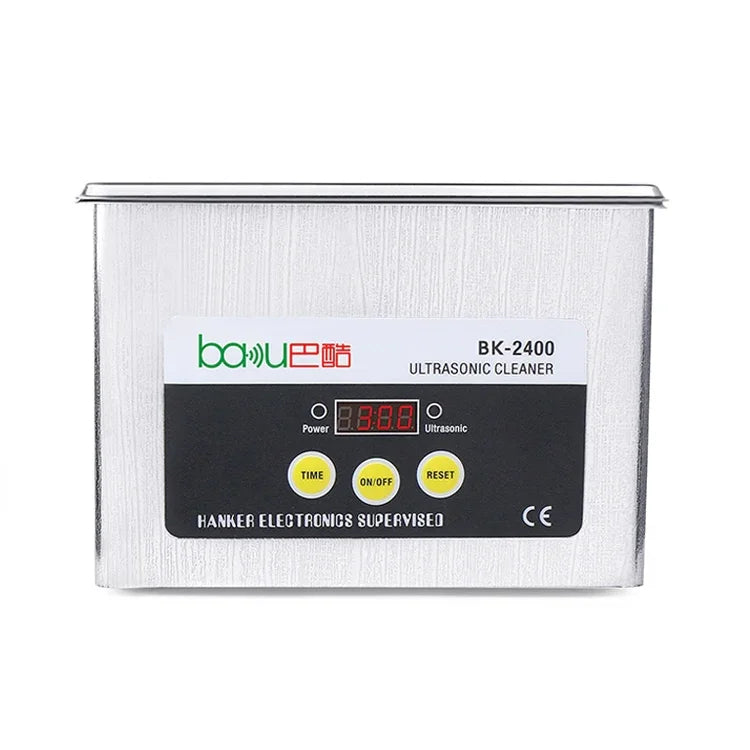 เครื่องล้างอัลตราโซนิก BAKU BK-2400 35W 0.8L พร้อมจอ LCD AC 220V BK-2400 35W 0.8L 220V