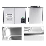 เครื่องล้างอัลตราโซนิก BAKU BK-2400 35W 0.8L พร้อมจอ LCD AC 220V BK-2400 35W 0.8L 220V