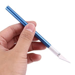 มีดแกะสลักโลหะ WLXY-9309 เครื่องมือซ่อมโทรศัพท์มือถือมืออาชีพพร้อมใบมีด 6 ชิ้น WLXY-9309