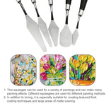 ชุดอุปกรณ์ศิลปะ QST EXPRESS 5 in 1 ที่ขูดสีสแตนเลส, 5 in 1 (สีดำ)