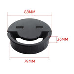 ฝาปิดรูสายเคเบิล USB สำหรับโต๊ะทำงาน ขนาด 60 มม. ที่เก็บสายแบบกลม