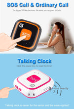 REACHFAR V28 เครื่องติดตามแบบสร้อยคอ GSM Mini LBS WiFi AGPS พร้อมฟังก์ชัน SOS, RF-V28
