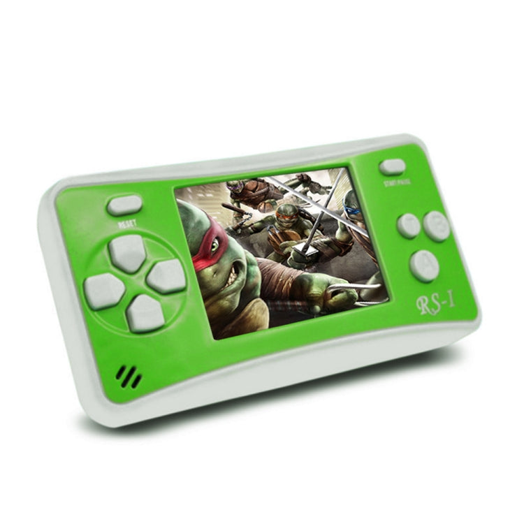 เครื่องเล่นเกมพกพา RS-1 สไตล์เรโทร หน้าจอ LCD สีแท้ 8 บิต ขนาด 2.5 นิ้ว มีเกมในตัว 152 เกม