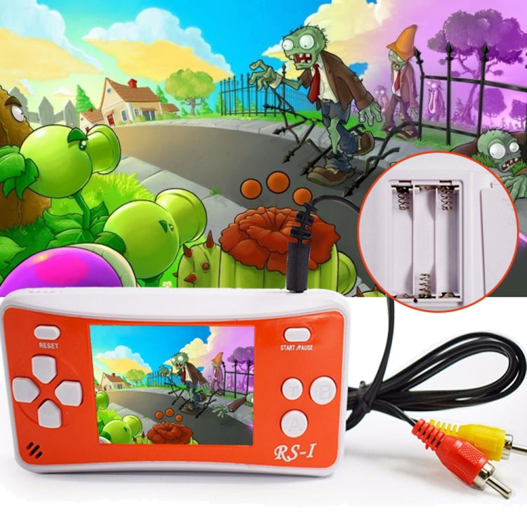 เครื่องเล่นเกมพกพา RS-1 สไตล์เรโทร หน้าจอ LCD สีแท้ 8 บิต ขนาด 2.5 นิ้ว มีเกมในตัว 152 เกม