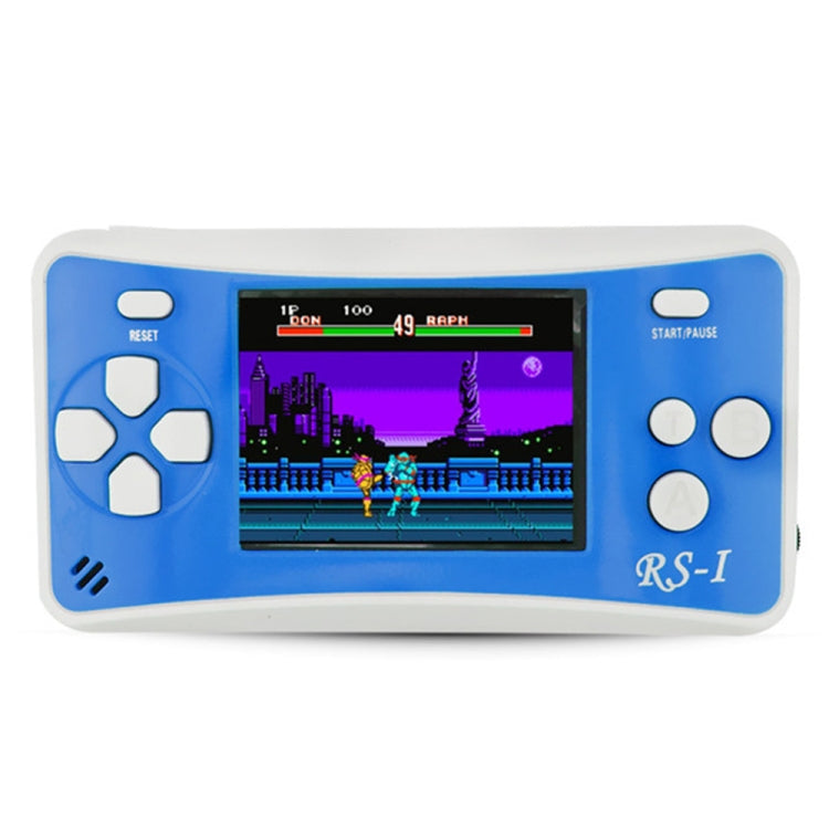 เครื่องเล่นเกมพกพา RS-1 สไตล์เรโทร หน้าจอ LCD สีแท้ 8 บิต ขนาด 2.5 นิ้ว มีเกมในตัว 152 เกม