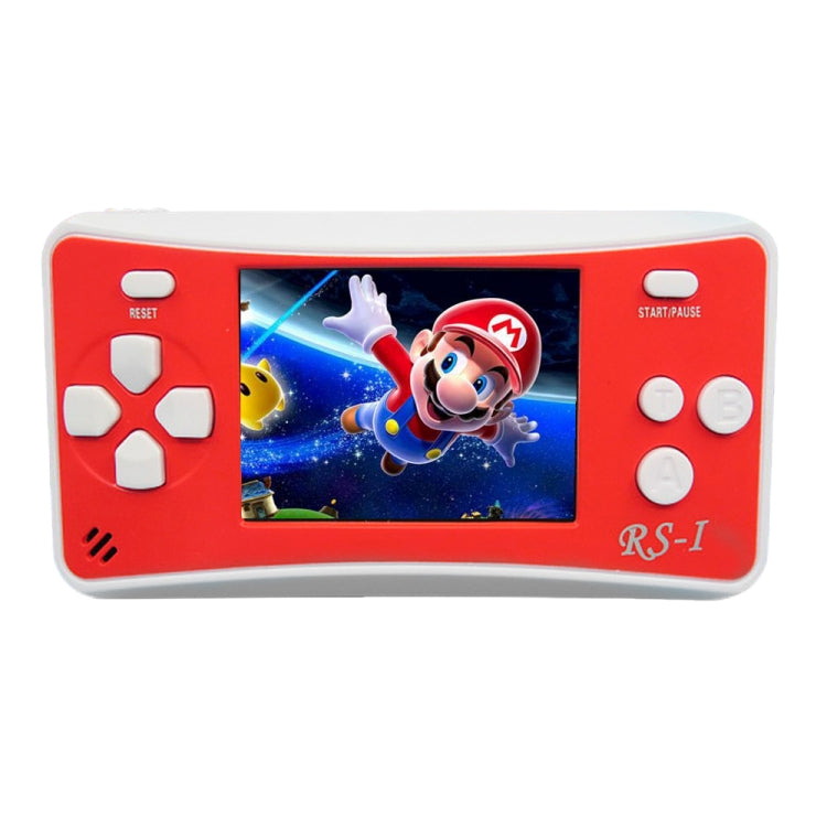 เครื่องเล่นเกมพกพา RS-1 สไตล์เรโทร หน้าจอ LCD สีแท้ 8 บิต ขนาด 2.5 นิ้ว มีเกมในตัว 152 เกม