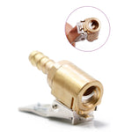 6mm Car Tyre Wheel Tire Air Chuck Inflator Pump Valve Clip Clamp Connector, 6mm