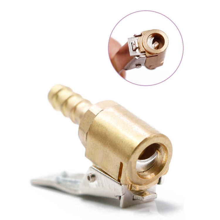 6mm Car Tyre Wheel Tire Air Chuck Inflator Pump Valve Clip Clamp Connector, 6mm