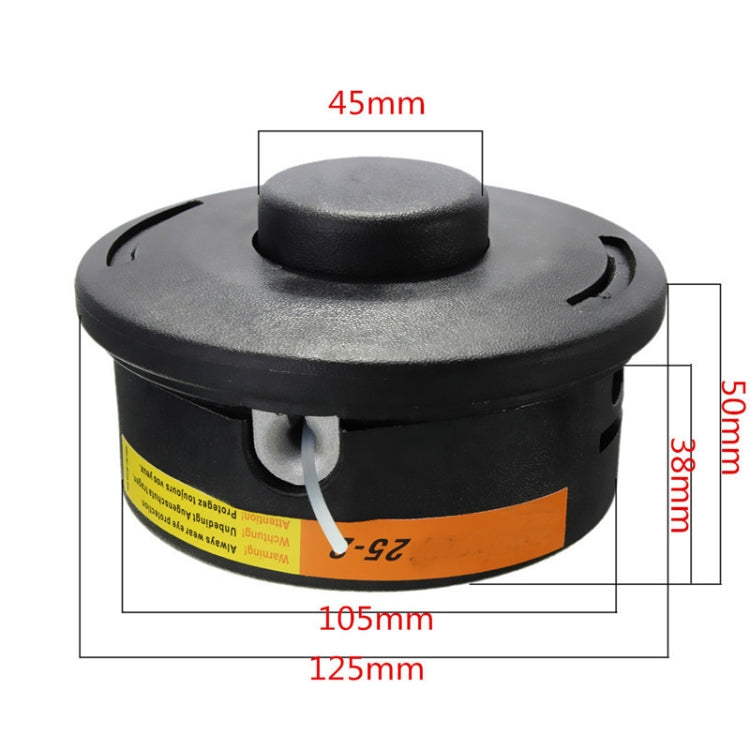 หัวเครื่องตัดหญ้าพร้อมสาย 2 เส้นสำหรับ Stihl 25-2 FS120 FS55 FS80 FS95 FS85 เครื่องตัดหญ้า, หัวเครื่องตัดหญ้า