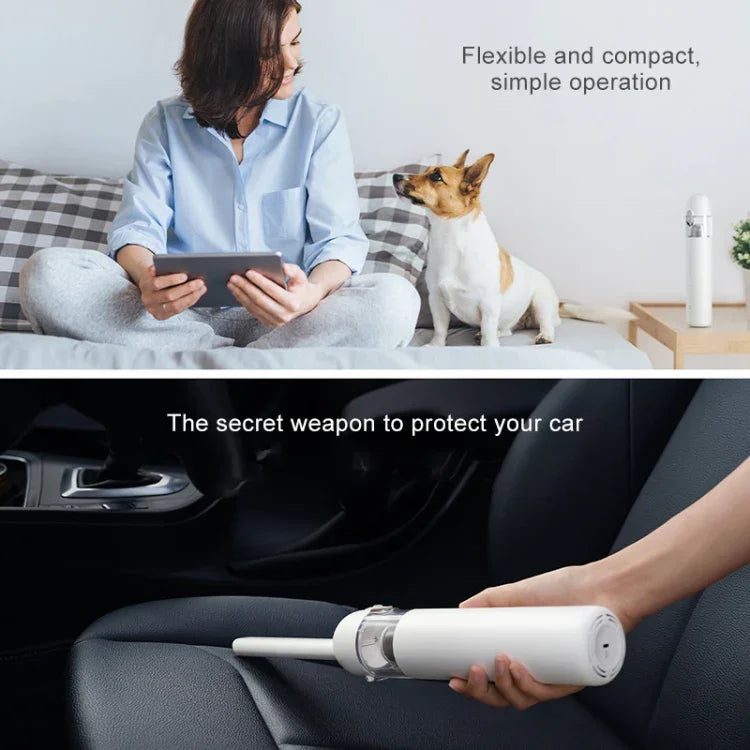 เครื่องดูดฝุ่นแบบพกพา Xiaomi Mijia 120W 13000Pa สำหรับรถยนต์และบ้าน เครื่องดูดฝุ่นจับฝุ่น เครื่องมือทำความสะอาด, เครื่องดูดฝุ่น