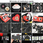 กล่องของขวัญระเบิดเซอร์ไพรส์อัลบั้มรูปทำมือรูปหัวใจ DIY, อัลบั้ม DIY