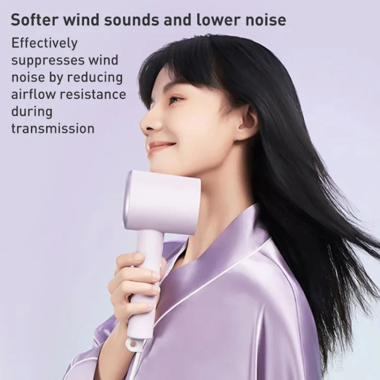 ไดร์เป่าผมไฟฟ้า Xiaomi Mijia H301 ไอออนลบแห้งเร็ว ปลั๊ก US, H301 (สีเขียว), H301 (สีม่วง)