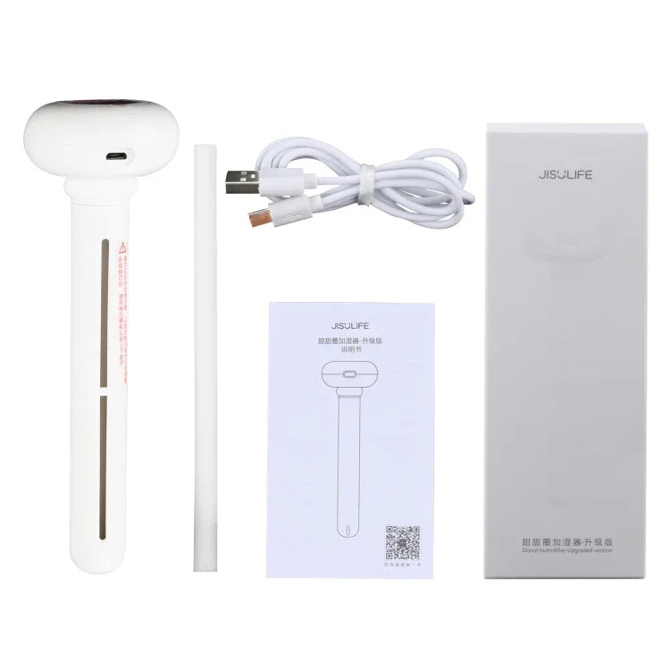 เครื่องเพิ่มความชื้นแบบโดนัทขนาดเล็ก USB แบบเงียบ Xiaomi JISULIFE รุ่นอัปเกรด