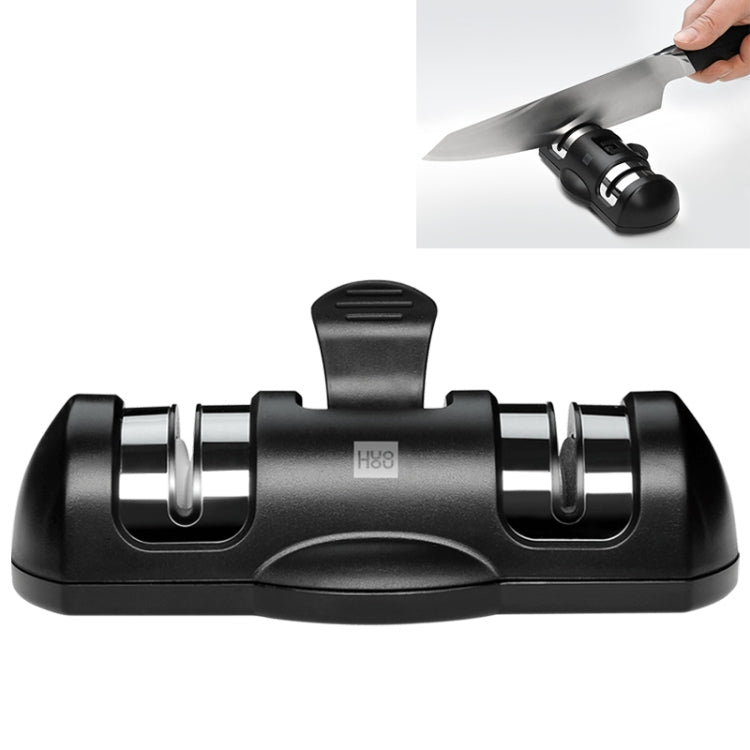 เครื่องลับมีดแบบล้อคู่พกพา Xiaomi Youpin Huohou ของแท้ เครื่องลับมีดแบบล้อคู่