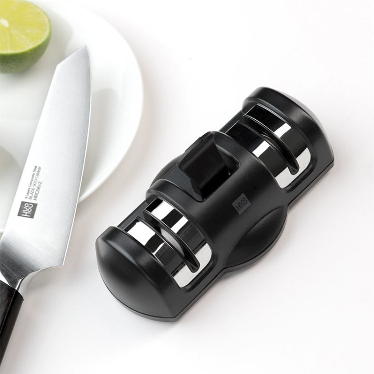 เครื่องลับมีดแบบล้อคู่พกพา Xiaomi Youpin Huohou ของแท้ เครื่องลับมีดแบบล้อคู่
