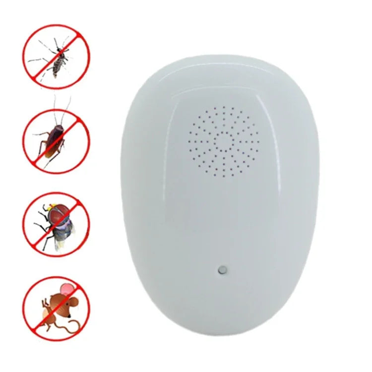 เครื่องไล่แมลงและยุงด้วยคลื่นอัลตราโซนิก ปลั๊ก US AC 90-250V