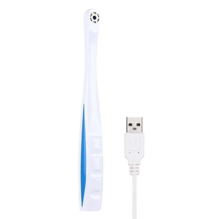 กล้อง USB รูปแบบแปรงสีฟันมัลติฟังก์ชัน พร้อม LED 6 ดวง สำหรับฟัน/ผิวหนัง/PCB/งานพิมพ์