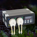 Jebao DP-2 ปั๊มจ่ายสารอัตโนมัติ 4W ปั๊มเพอริสตัลซิส 2 ช่อง สำหรับตู้ปลา ปะการัง เครื่องให้อาหารอัตโนมัติ เครื่องจ่ายน้ำยา ปลั๊ก US DP-2 4W