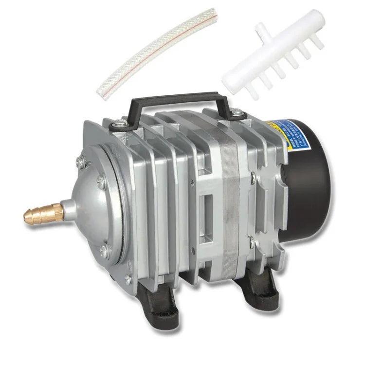 ACO-003 ปั๊มลมแม่เหล็กไฟฟ้า 35W 65L/นาที สำหรับตู้ปลาและอาหารทะเล เพิ่มการไหลของอากาศ ปลั๊ก US ACO-003
