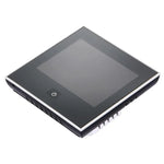 เครื่องควบคุมอุณหภูมิห้องแบบดิจิทัล LCD ชนิดทำความร้อนด้วยน้ำ BHT-2001 3A แสดงนาฬิกา/อุณหภูมิ/เวลา/สัปดาห์/ความร้อน ฯลฯ, BHT-2001 3A (สีดำ)