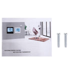 เครื่องควบคุมอุณหภูมิห้องแบบสัมผัส LCD WiFi รุ่น BHT-1000-GA-WIFI 3A โหลดน้ำร้อน แสดงนาฬิกา / อุณหภูมิ / ช่วงเวลา / เวลา / สัปดาห์ / ความร้อน ฯลฯ BHT-1000 3A (สีดำ), BHT-1000 3A (สีขาว)