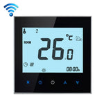 เครื่องควบคุมอุณหภูมิห้องแบบสัมผัส LCD WiFi รุ่น BHT-1000-GA-WIFI 3A โหลดน้ำร้อน แสดงนาฬิกา / อุณหภูมิ / ช่วงเวลา / เวลา / สัปดาห์ / ความร้อน ฯลฯ BHT-1000 3A (สีดำ), BHT-1000 3A (สีขาว)
