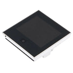 BAC-2000 เครื่องปรับอากาศแบบกลาง ระบบสัมผัส LCD ดิจิทัล หน่วยพัดลมคอยล์ 2 ท่อ เทอร์โมสตัทห้อง แสดงความเร็วพัดลม / นาฬิกา / อุณหภูมิ / เวลา / สัปดาห์ / ความร้อน ฯลฯ, BAC-2000 (สีดำ), BAC-2000 (สีขาว)
