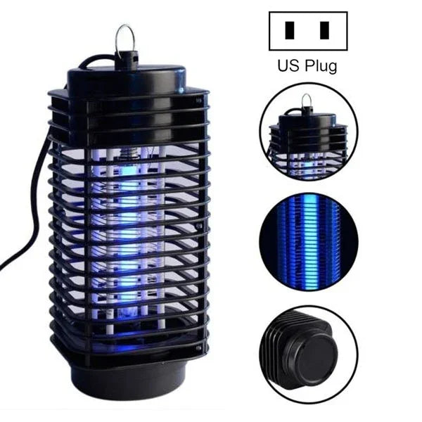 3W Microwave Insect Killer Electric Mosquito Fly Bug Insect Control with Trap Lamp, AC 110V, US Plug, AC 110V  US Plug