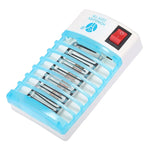 โคมไฟฆ่ายุงประสิทธิภาพสูง 4 LED แสงสีน้ำเงิน พร้อมปลั๊ก US ใช้ไฟ AC110V