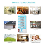 โคมไฟฆ่ายุงประสิทธิภาพสูง 4 LED แสงสีน้ำเงิน พร้อมปลั๊ก US ใช้ไฟ AC110V