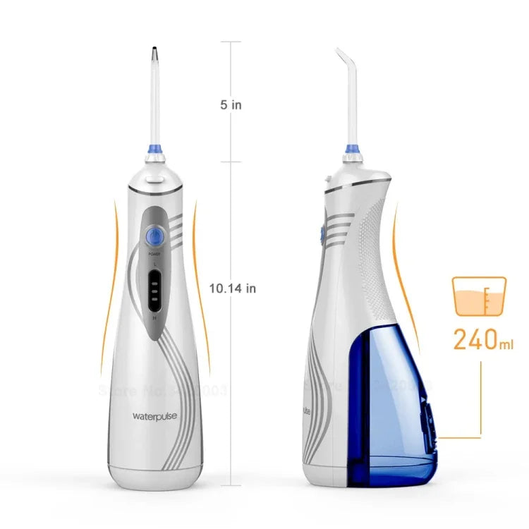 เครื่องฉีดน้ำล้างช่องปากแบบชาร์จไฟ USB Waterpulse V400Plus รุ่น V400Plus ปลั๊ก: สหราชอาณาจักร