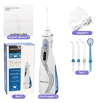 เครื่องฉีดน้ำล้างช่องปากแบบชาร์จไฟ USB Waterpulse V400Plus รุ่น V400Plus ปลั๊ก: สหราชอาณาจักร