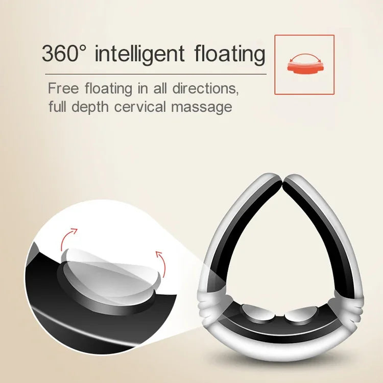 เครื่องนวดไฟฟ้าชาร์จ USB 1300 mAh สำหรับหลัง คอ ไหล่ ใช้คลื่นไฟฟ้ากระตุ้น