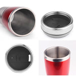 430ml  Double Insulated Stainless Steel Mug In-Car Using Business Water Bottle