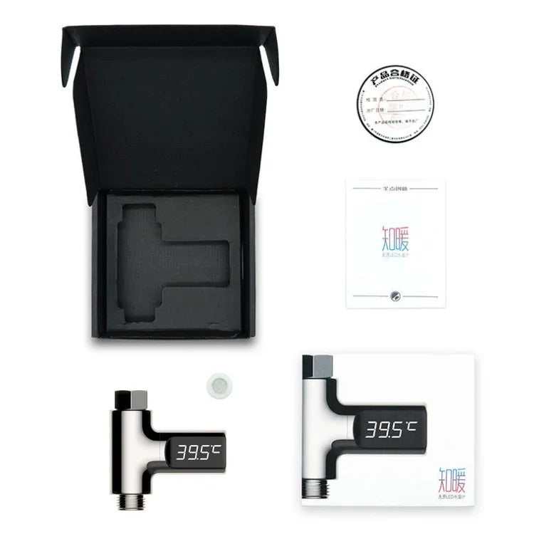 BD-LS-01 เครื่องวัดอุณหภูมิน้ำอาบเด็กแบบหมุนได้ 360 องศา พร้อมหน้าจอ LED รุ่นแรก
