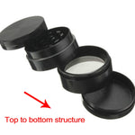 เครื่องบดยาสูบสมุนไพรสังกะสีอัลลอย 4 ชั้น ขนาด 40mm แบบมินิ