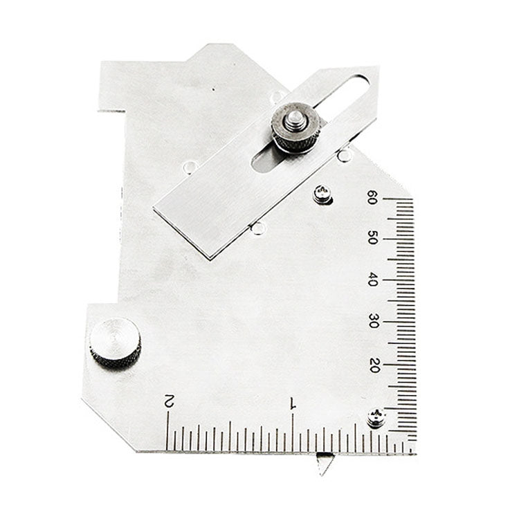MG-8 เกจวัดรอยเชื่อมแบบสแตนเลสชนิดแคม เครื่องมือวัดเชื่อมอเนกประสงค์ MG-8