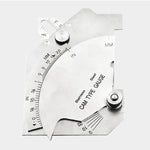 MG-8 เกจวัดรอยเชื่อมแบบสแตนเลสชนิดแคม เครื่องมือวัดเชื่อมอเนกประสงค์ MG-8