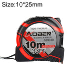 ตลับเมตรแบบดึงได้ Aoben แบบพกพา ม้วนวัดขนาดเล็ก ความยาว 10 เมตร ความกว้าง 25 มม.