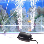 RS-290 ปั๊มลมตู้ปลาแบบหัวเดียว 3W 220V ปรับแรงดันลมได้ เงียบ ปั๊มลมออกซิเจนตู้ปลา 3W